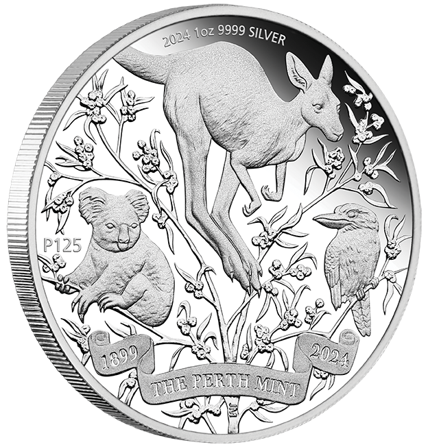 The Perth Mint's 125th Anniversary 2024 1oz Silver Typeset Collection
