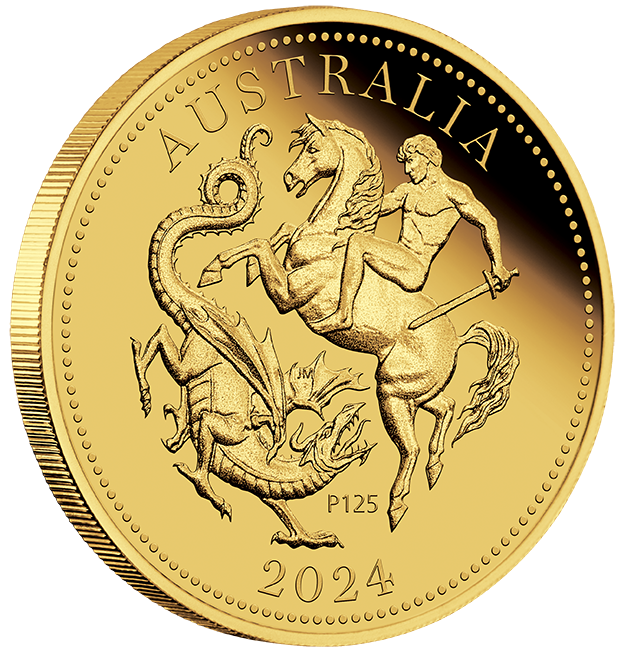 The Perth Mint's 125th Anniversary - Australia Quarter Sovereign 2024 Gold Proof Coin