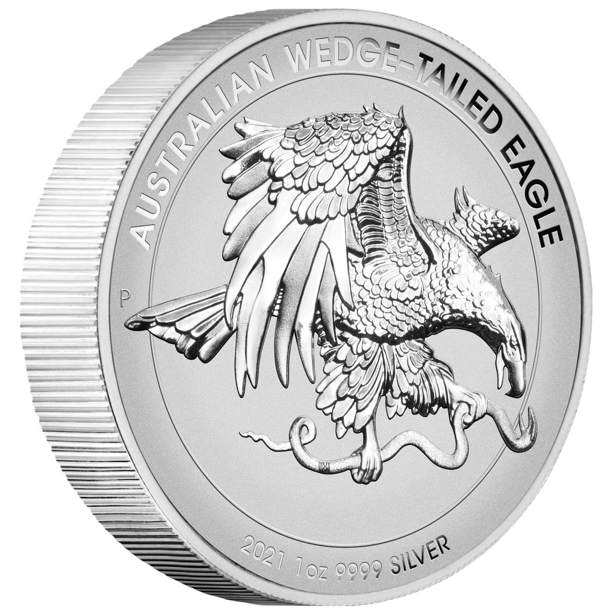 2021 $1 Australian Wedge-Tailed Eagle - Enhanced Reverse Proof High Relief