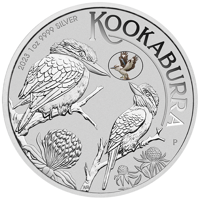 2023 ANDA Sydney Money Expo Australian Kookaburra 1oz Silver Coin with Kookaburra Privy Mark