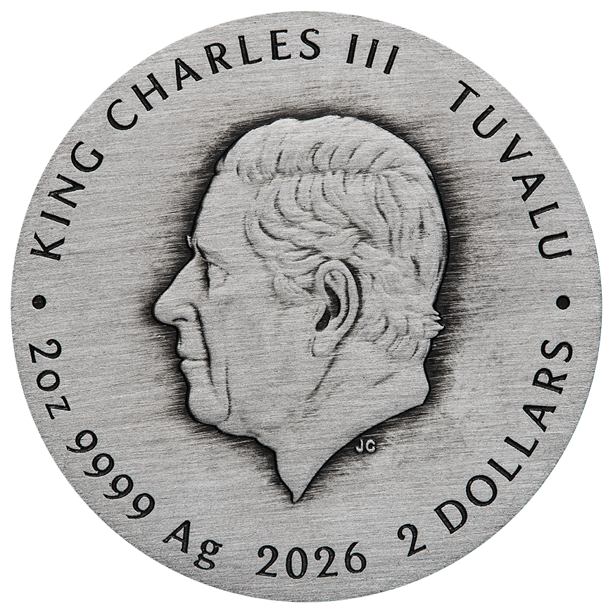 Stranger Things – Villains 2026 2oz Silver Antiqued Coloured Coin