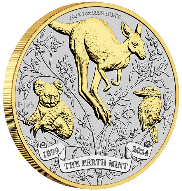 The Perth Mint's 125th Anniversary 2024 1oz Silver Typeset Collection