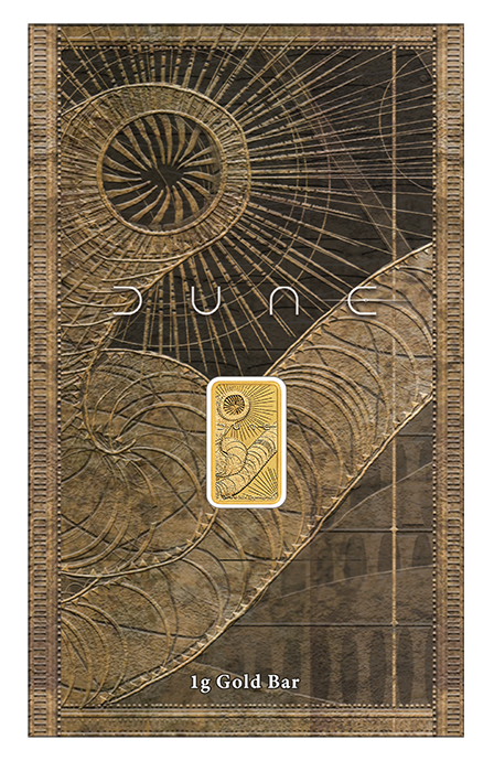 2026 1g Gold Bar. Dune.