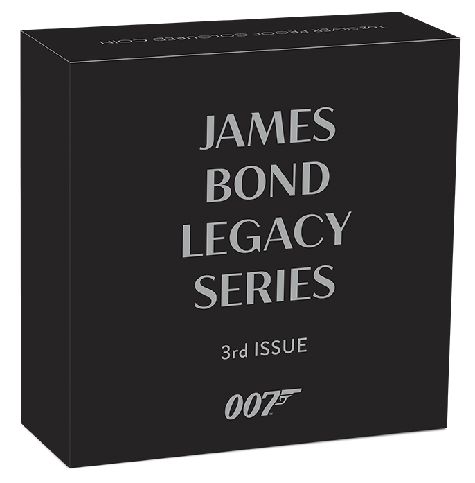 2023 JAMES BOND LEGACY SERIES – 3rd ISSUE 1oz SILVER PROOF COIN