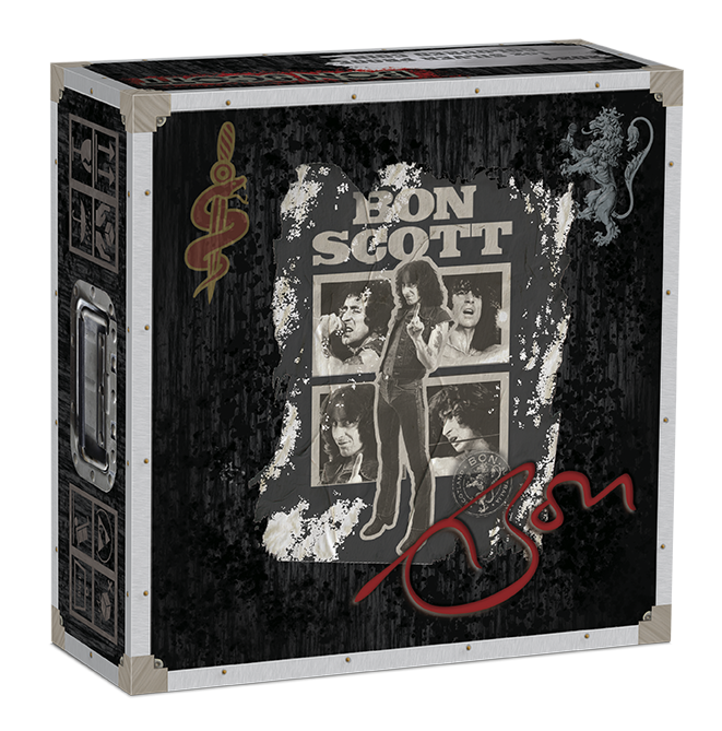 Bon Scott 2024 1oz Silver Proof Coloured Coin