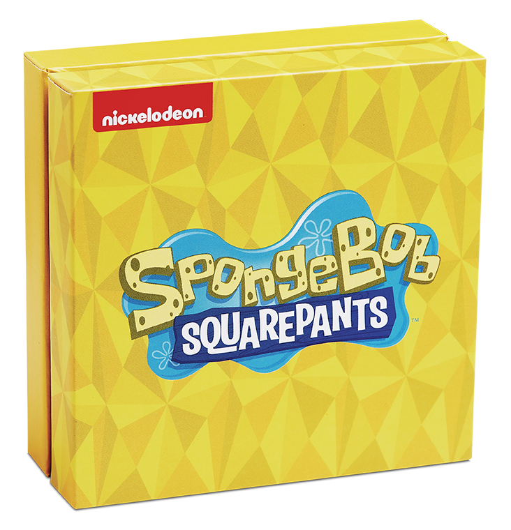 Spongebob Squarepants - Spongebob & Gary 2024 1oz Silver Proof Coloured Coin
