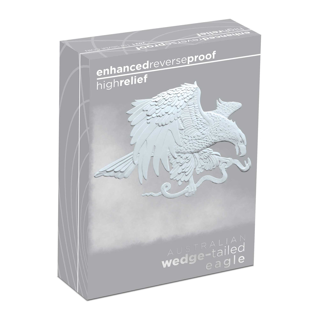 2021 $1 Australian Wedge-Tailed Eagle - Enhanced Reverse Proof High Relief
