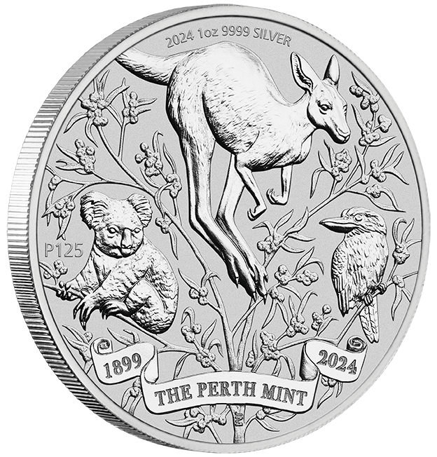 The Perth Mint's 125th Anniversary 2024 1oz Silver Typeset Collection