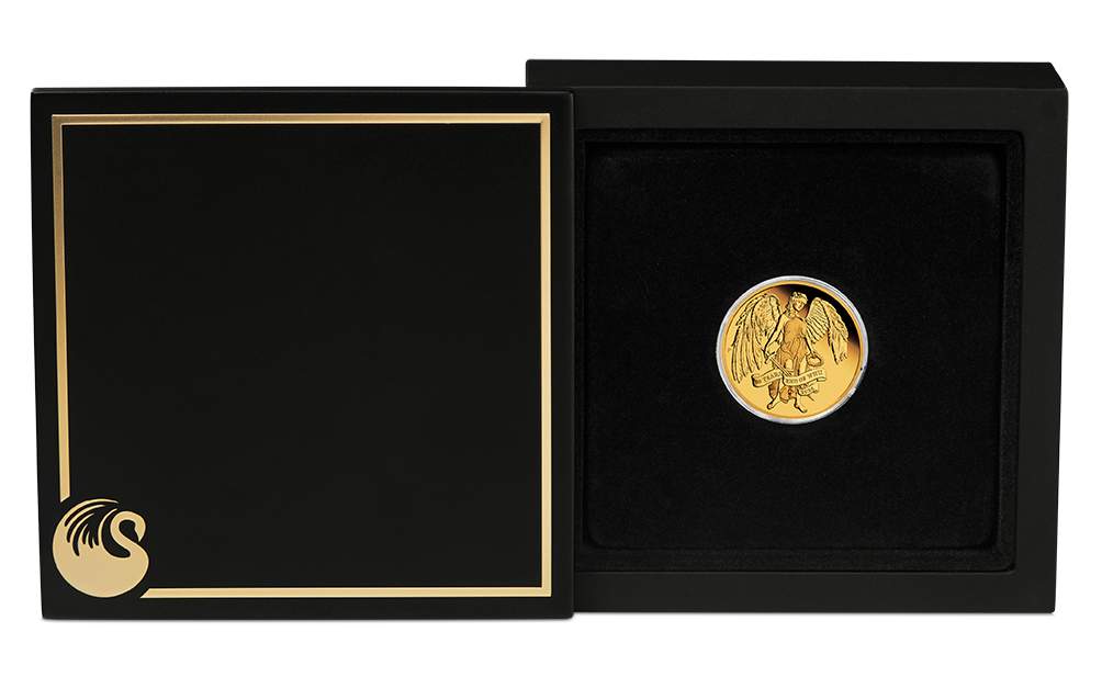 2025 1/4oz Gold Proof Coin. 80th Anniversary End of WWII Winged Victory