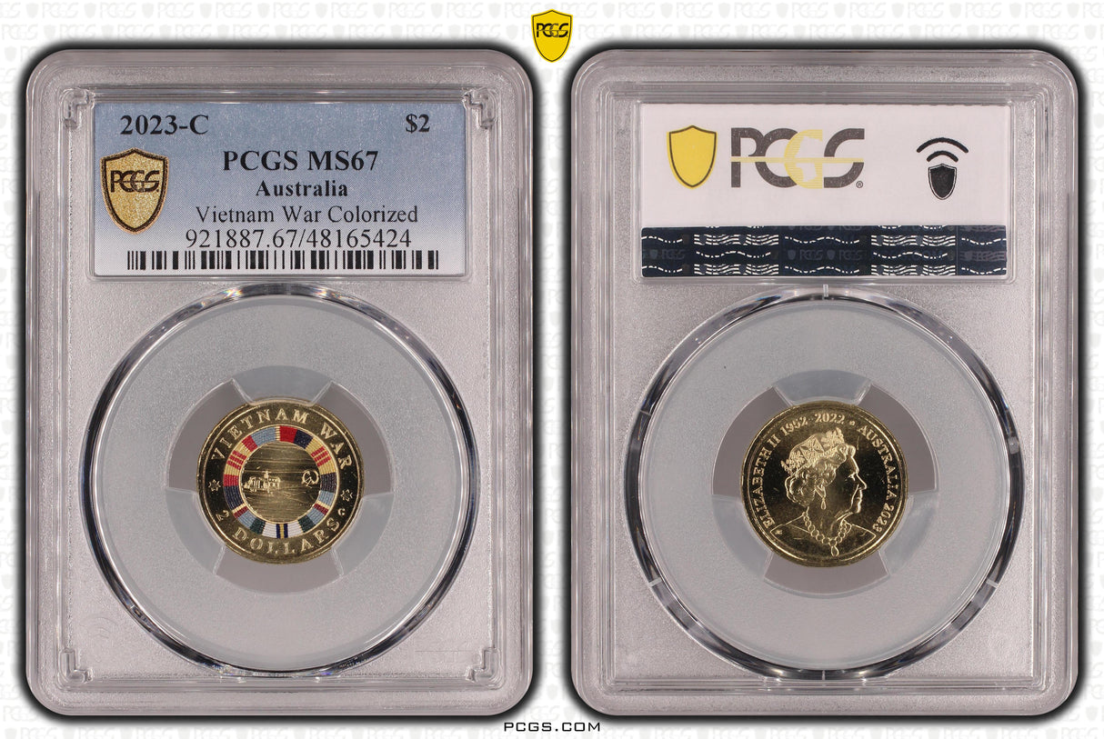 2023-C Vietnam War $2 Graded MS67