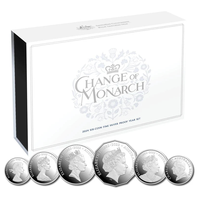 2024 Fine Silver Proof Set. Change of Monarch