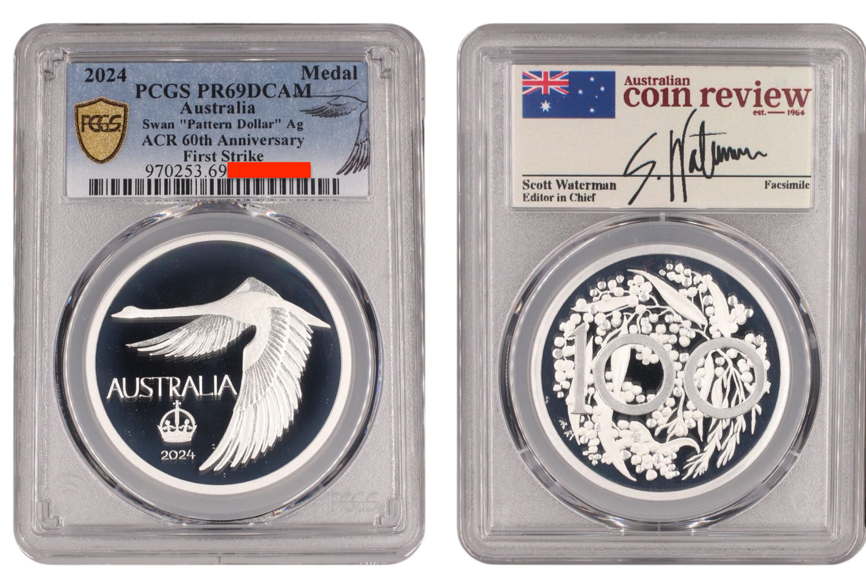 2024 Swan Silver Proof PCGS PR69DCAM