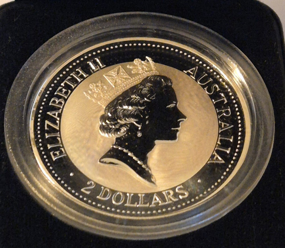 Australia 1993 Kookaburra Emu Privy 2oz Fine Silver