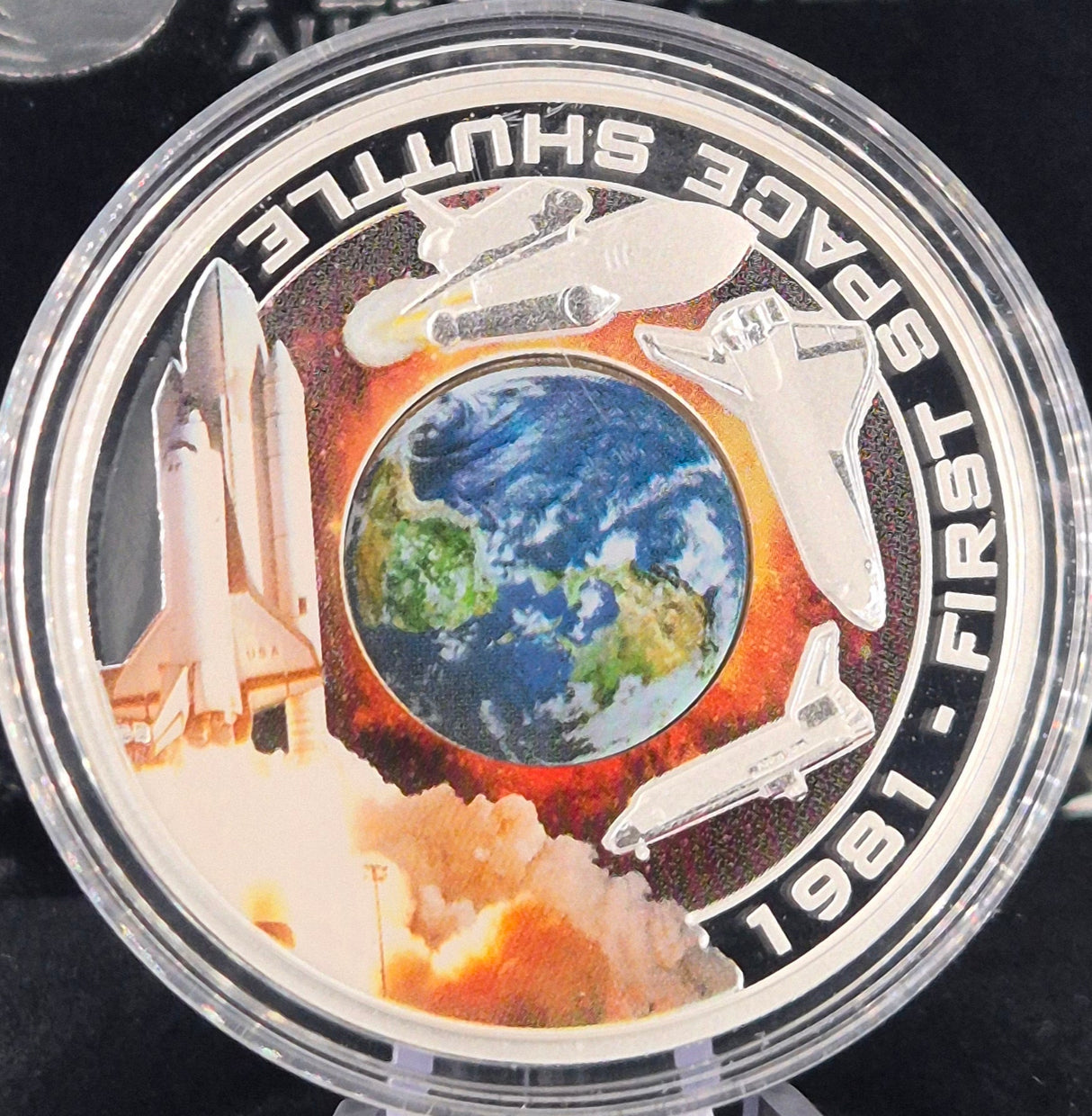 2010 1oz Silver Proof – First Space Shuttle: Orbit and Beyond