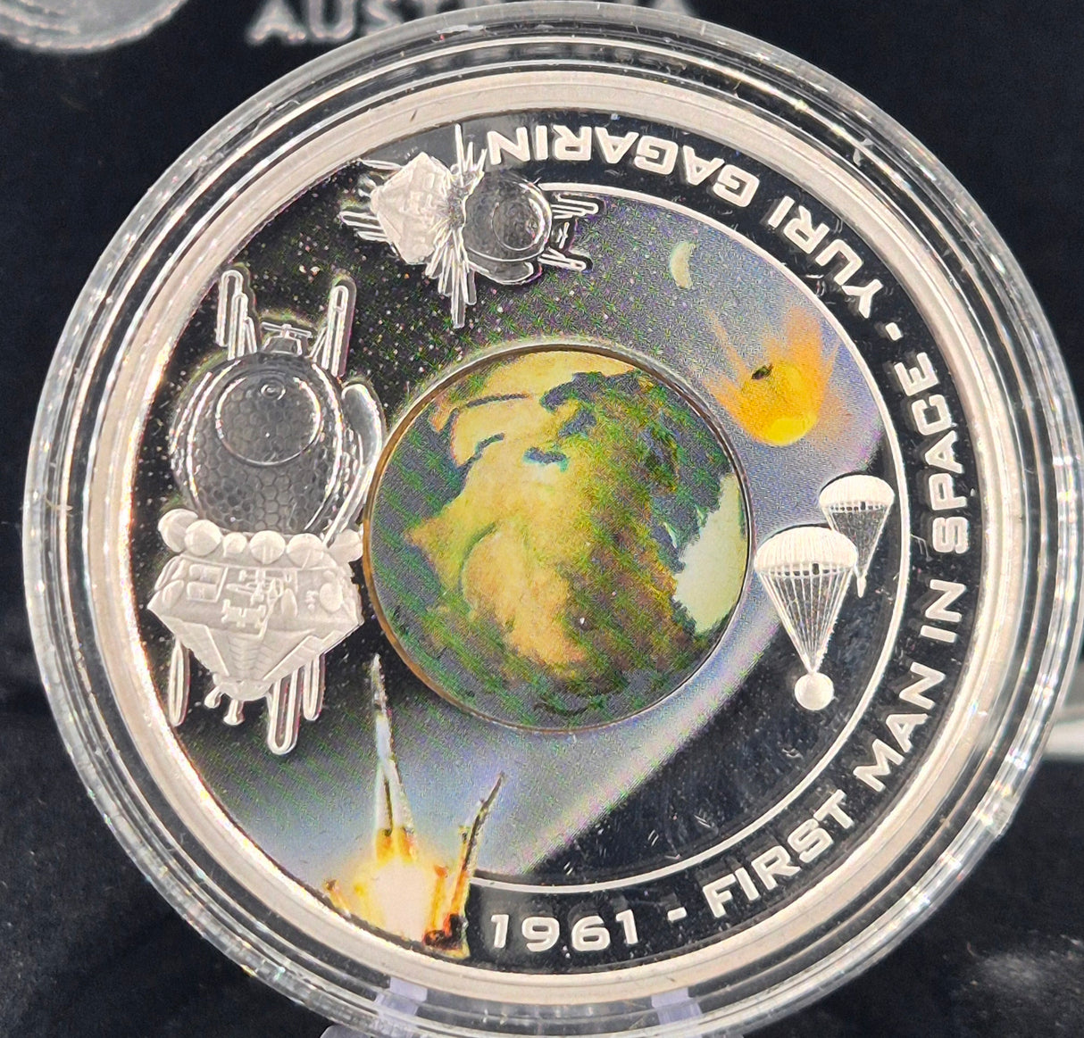 2008 1oz Silver Proof – First Man in Space: Yuri Gagarin
