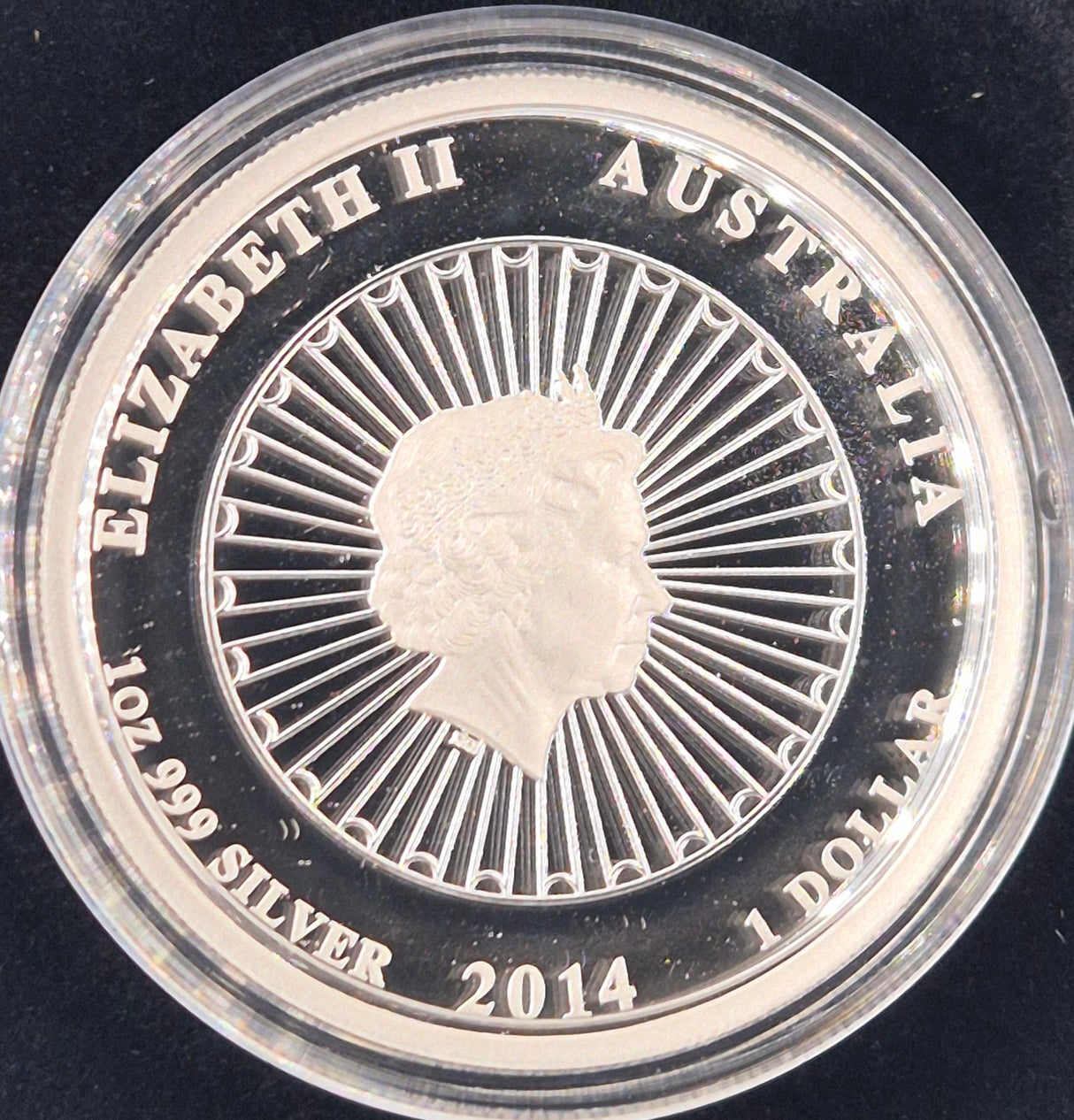 2014 1oz Silver Proof – Australian Abalone Shell