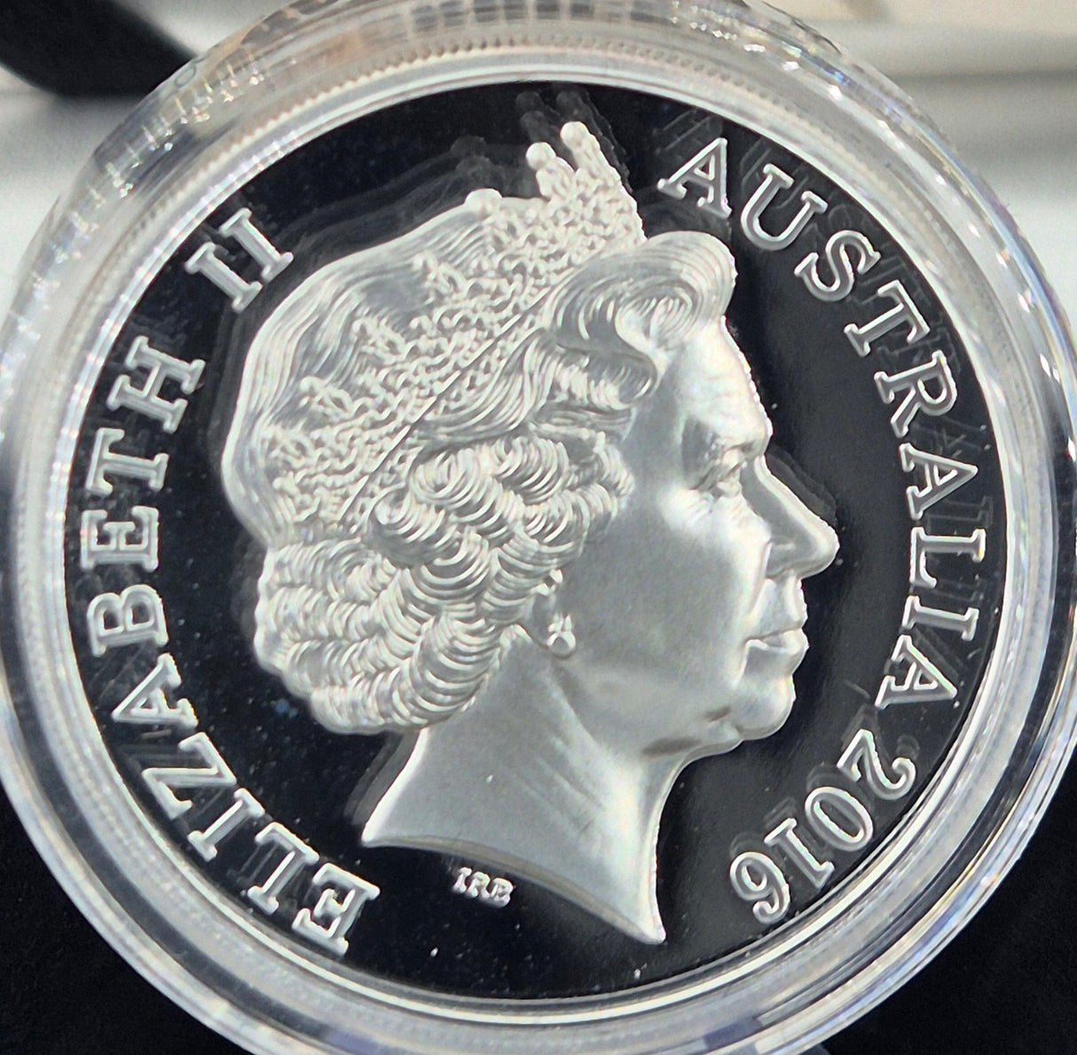 2016 $5 High Relief Silver Proof – ‘Monty’ Saltwater Crocodile