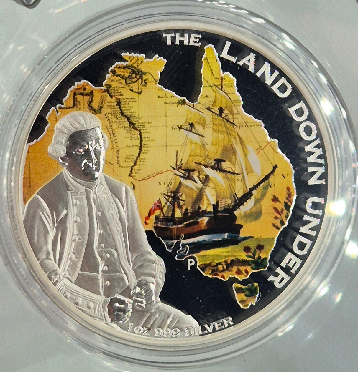 2013 The Land Down Under – History 1oz Silver Proof Coin
