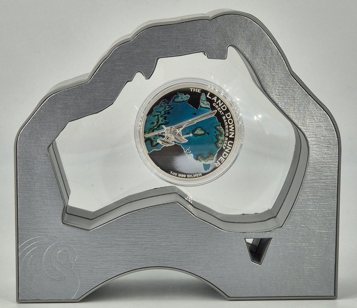 2014 The Land Down Under – Great Barrier Reef 1oz Silver Proof Coin