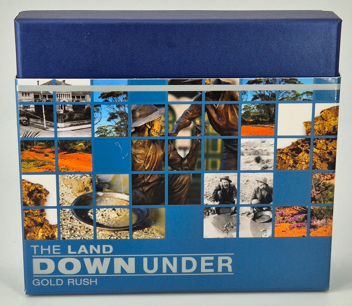 2014 The Land Down Under – Gold Rush 1oz Silver Proof Coin