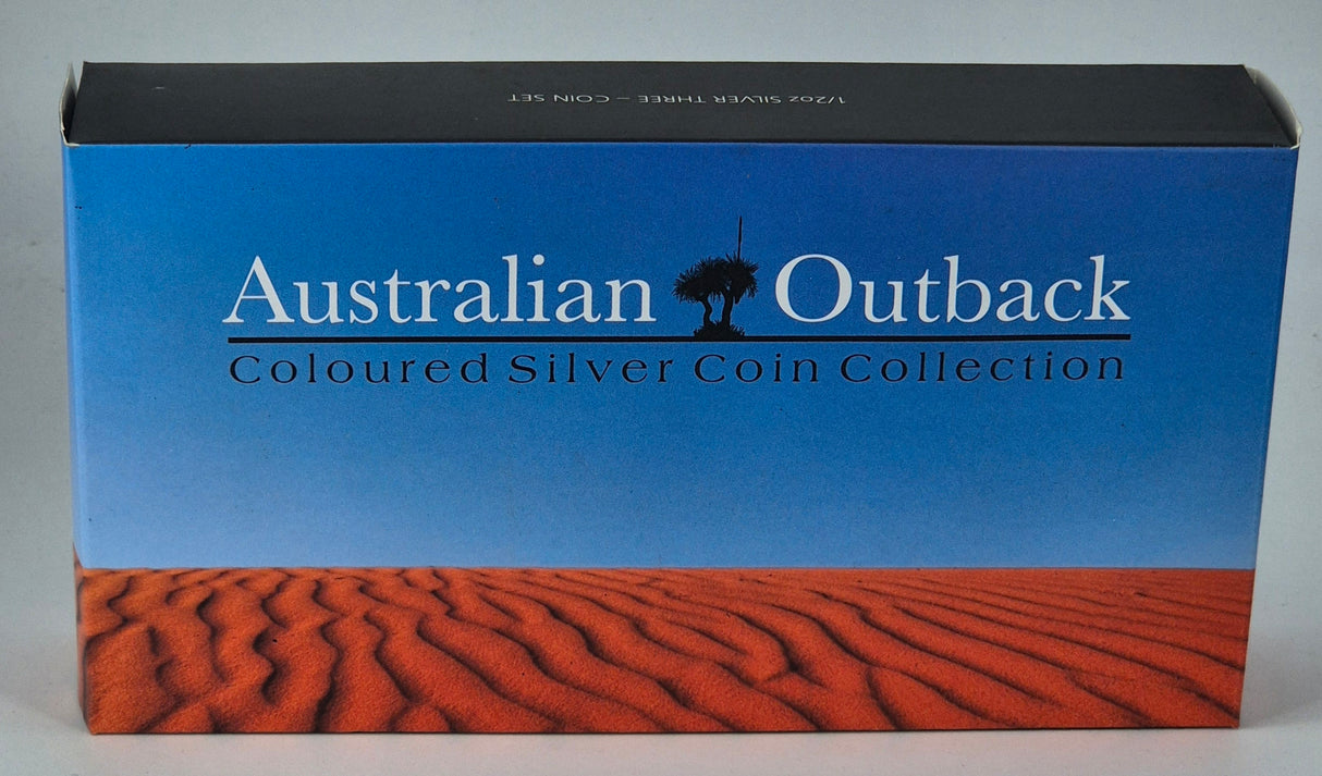 2013 Australian Outback 3-Coin Coloured 1/2oz Silver Collection
