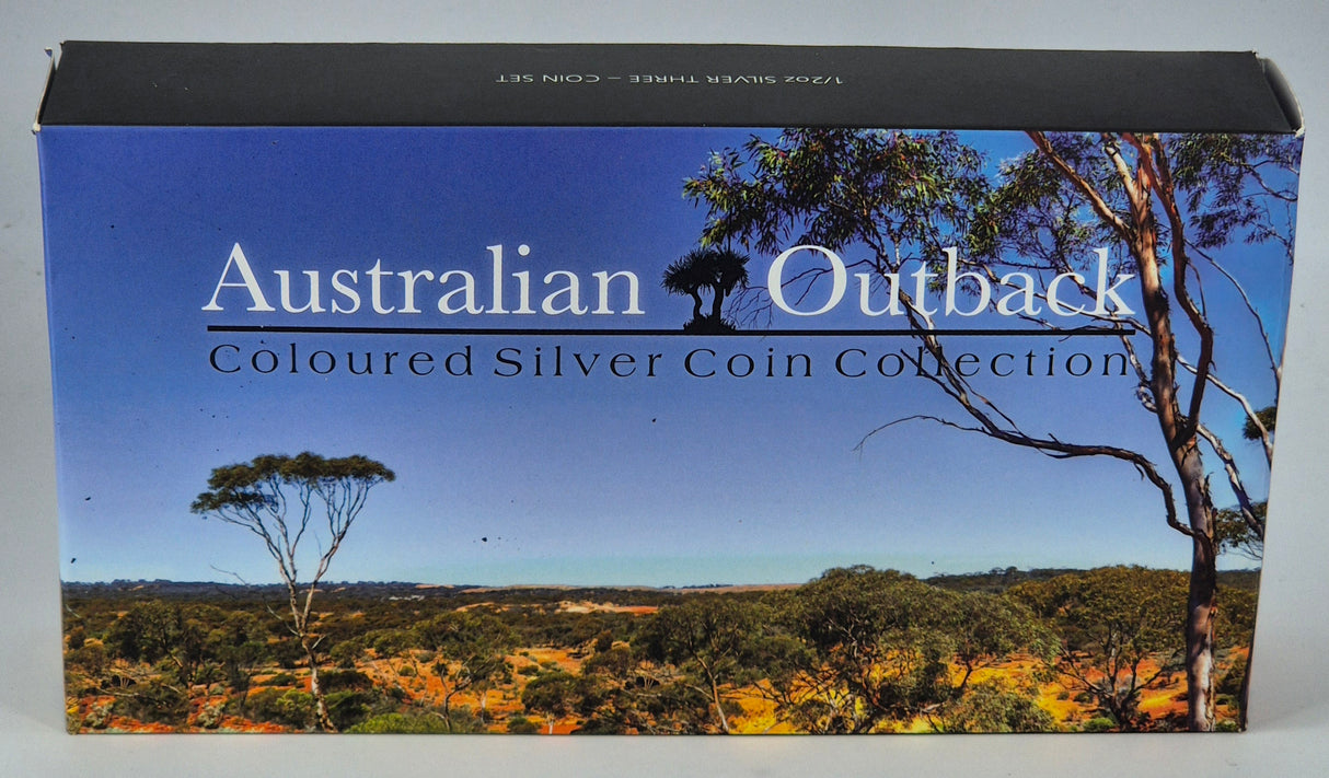 2014 Australian Outback 3-Coin Coloured 1/2oz Silver Collection