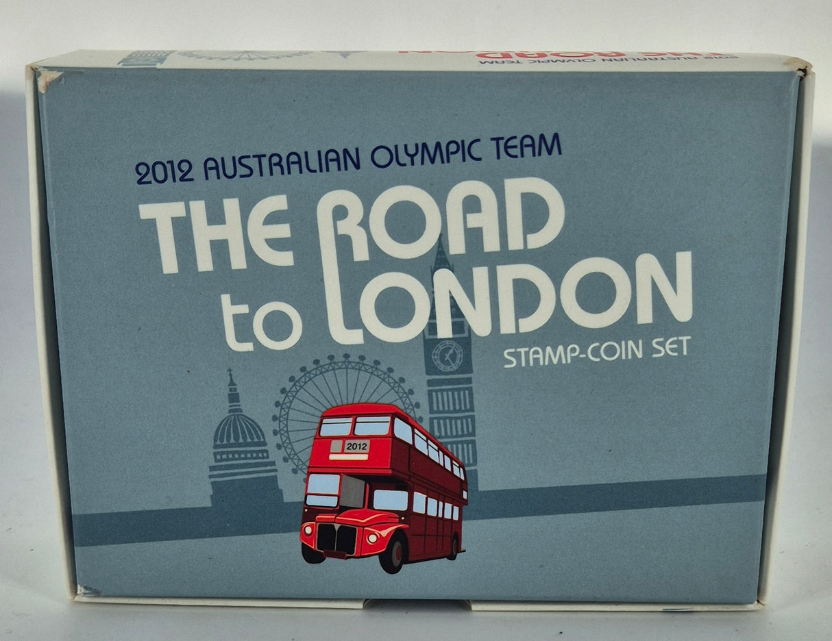 2012 Stamp-Coin set 'The Road to London'