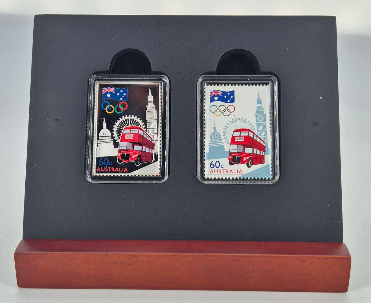 2012 Stamp-Coin set 'The Road to London'