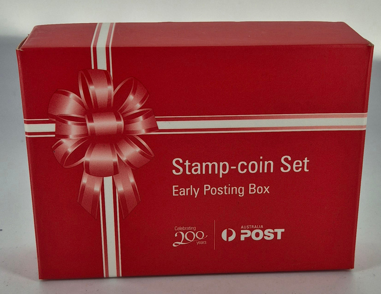 2009 Stamp-Coin set 'Early Posting Box'