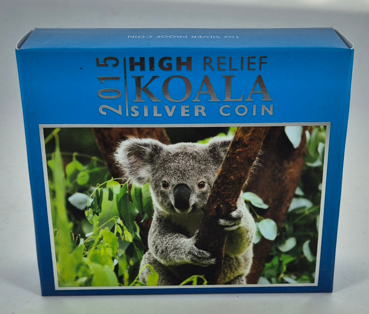 2015 Australian Koala – 1oz Silver Proof Coin (High Relief)