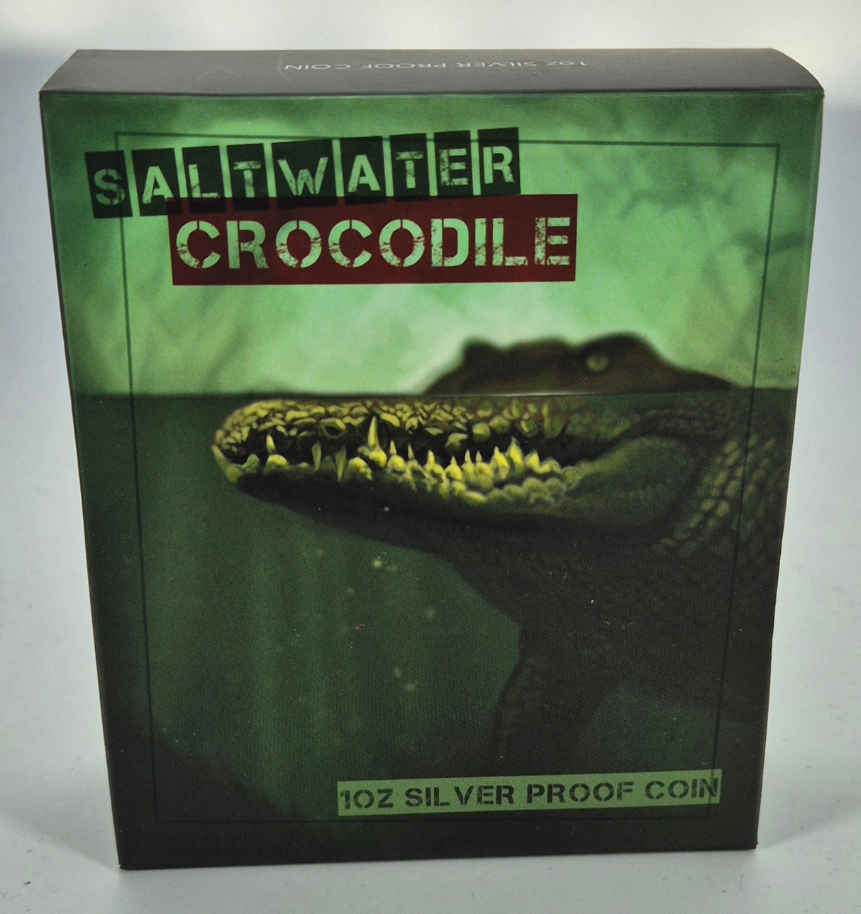 2015 Australian Saltwater Crocodile – 1 oz Silver Proof Coin