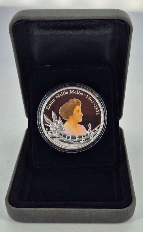 2011 Dame Nellie Melba – 1oz Silver Proof Coin