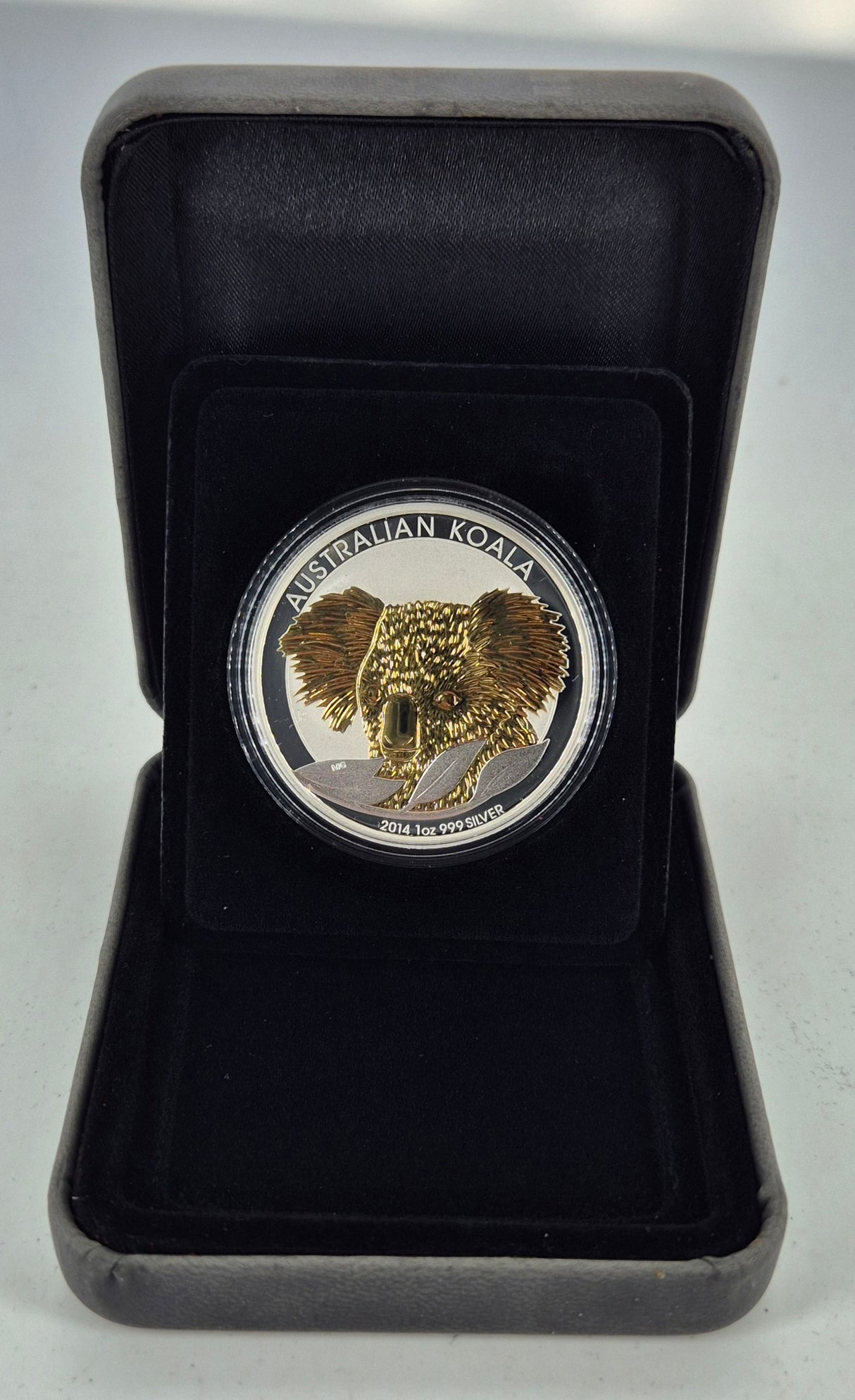 2014 Australian Koala 1oz Gilded Silver Coin