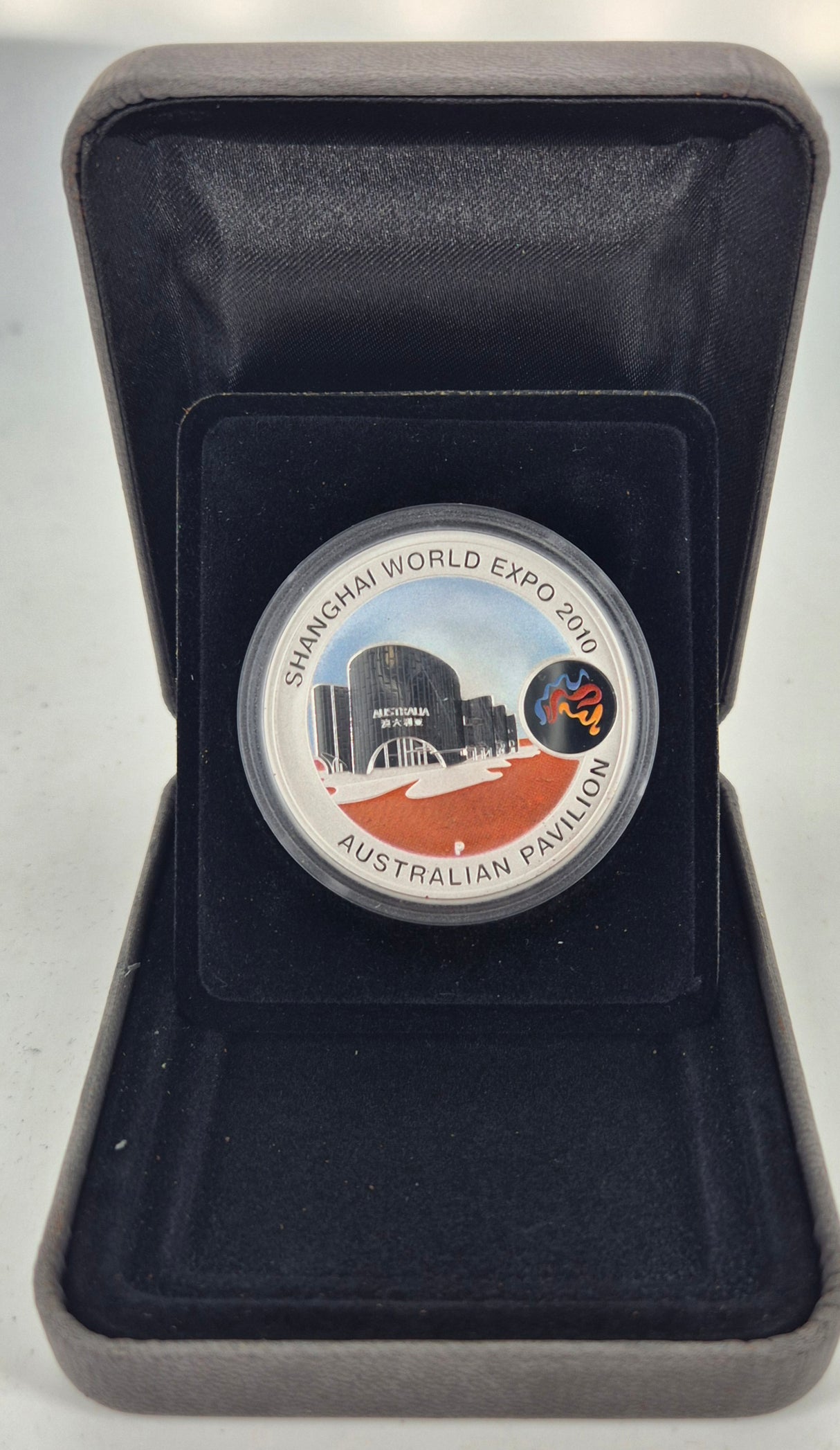 2010 Shanghai World Expo 1oz Silver Proof Coin – Australian Pavilion