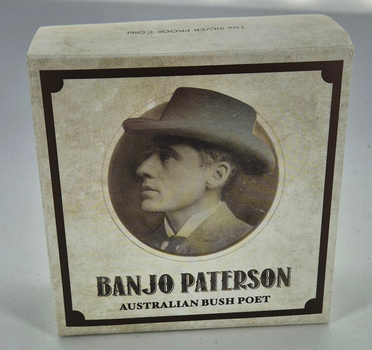 2014 Banjo Paterson 1oz Silver Proof Coin – Australian Bush Poet