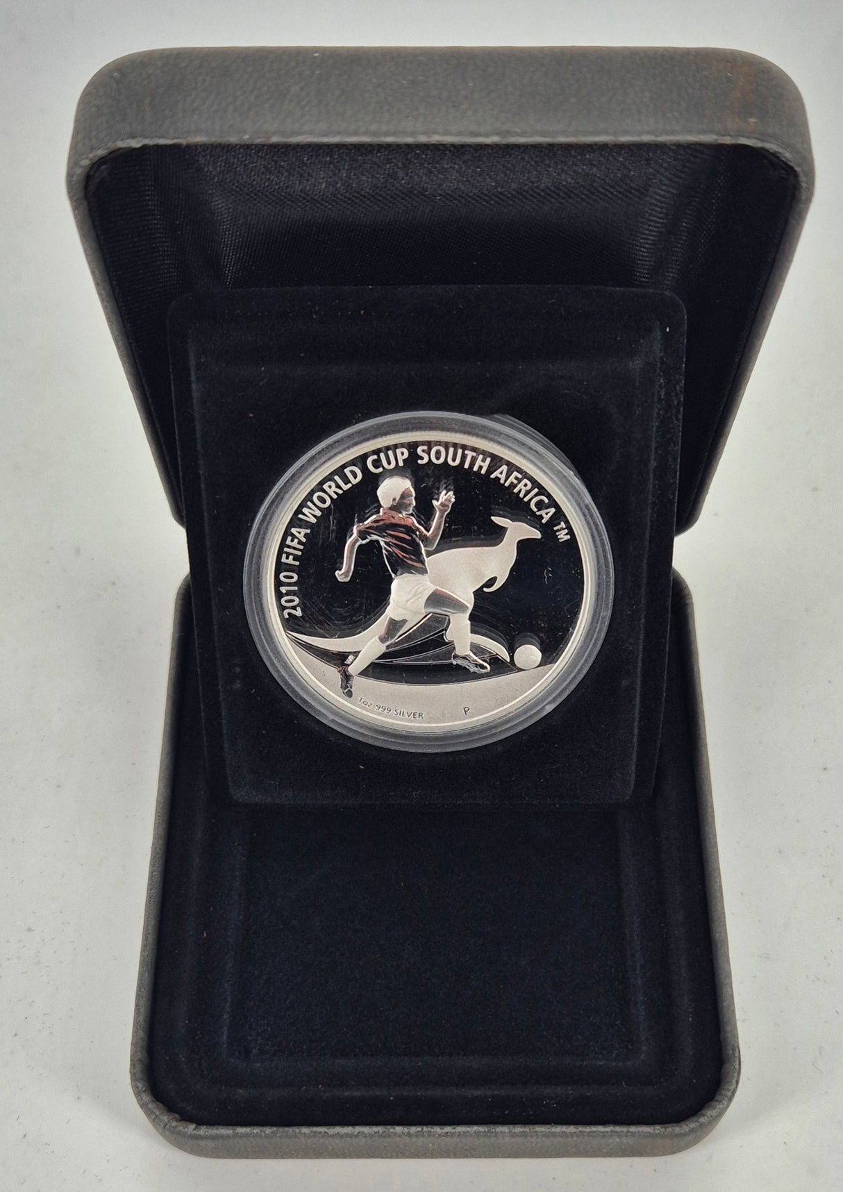 2010 FIFA World Cup South Africa 1oz Silver Proof Coin – Official Licensed Issue