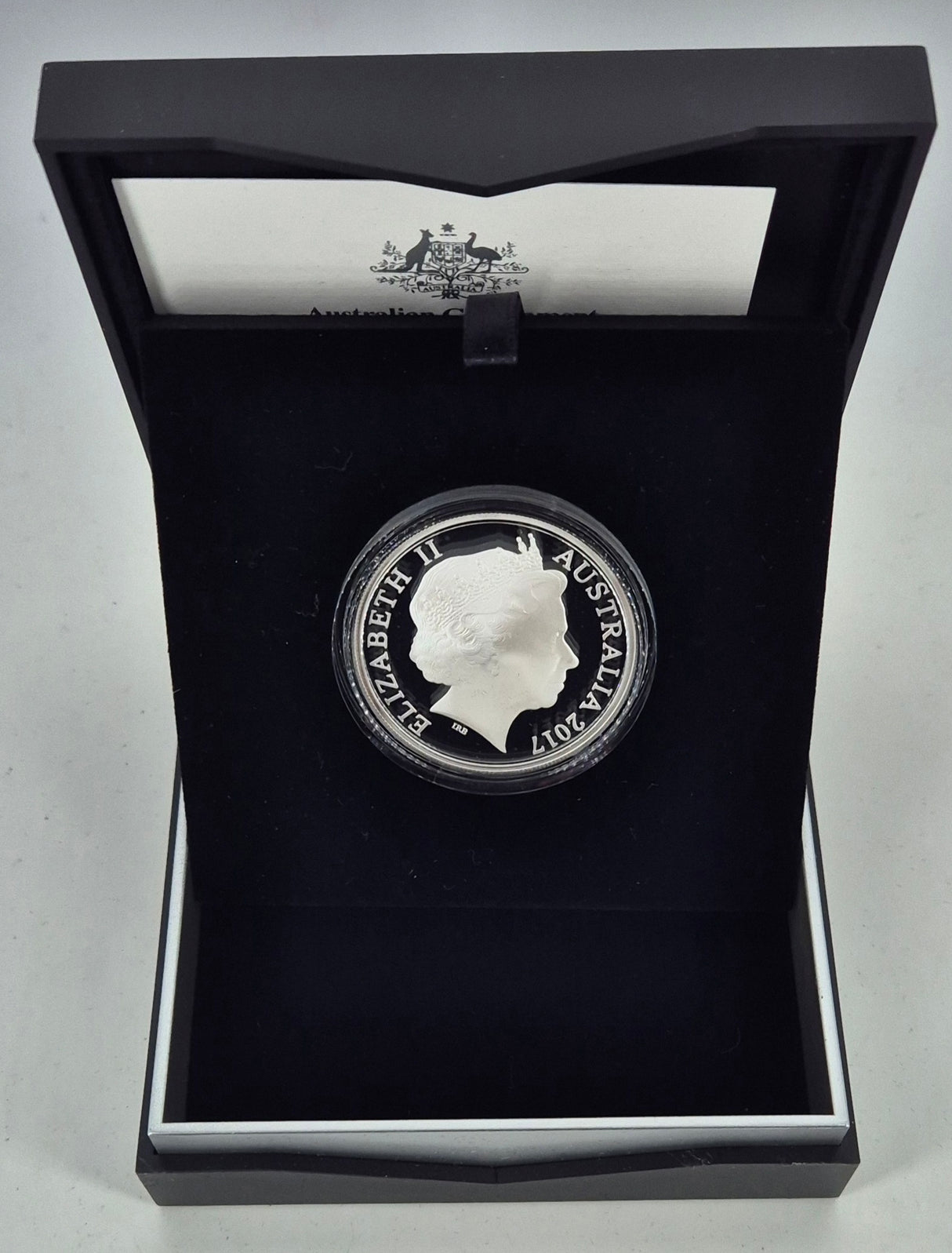 2017 Queen’s Baton Relay $5 Silver Proof Coin – 2018 Gold Coast Commonwealth Games