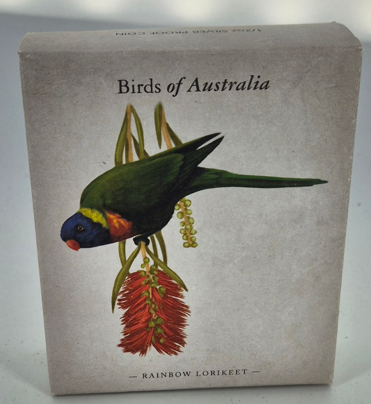 2013 Rainbow Lorikeet 1/2oz Silver Proof Coin – Birds of Australia Series