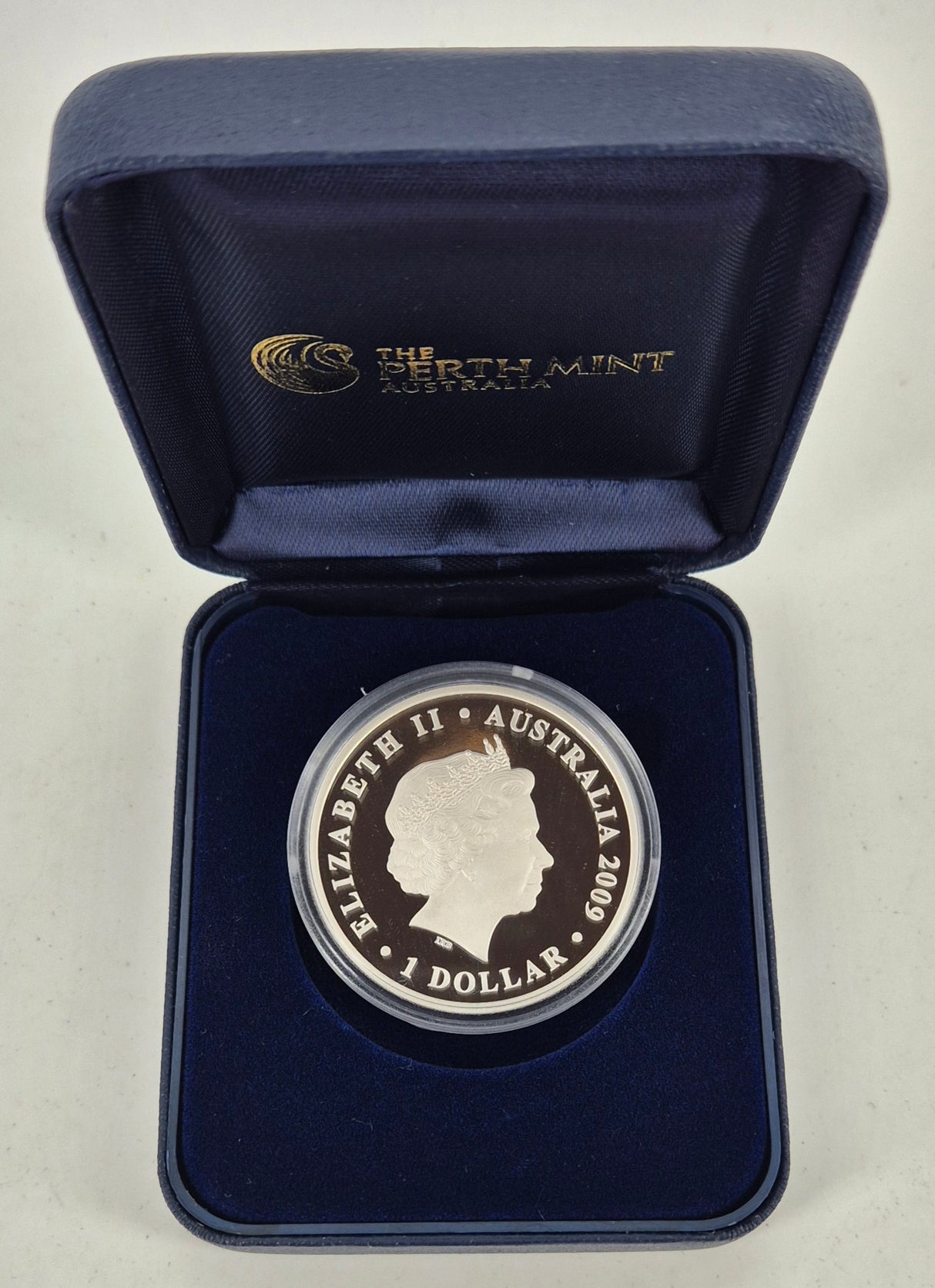 2009 Swimming Australia 100 Years 1oz Silver Proof Coin