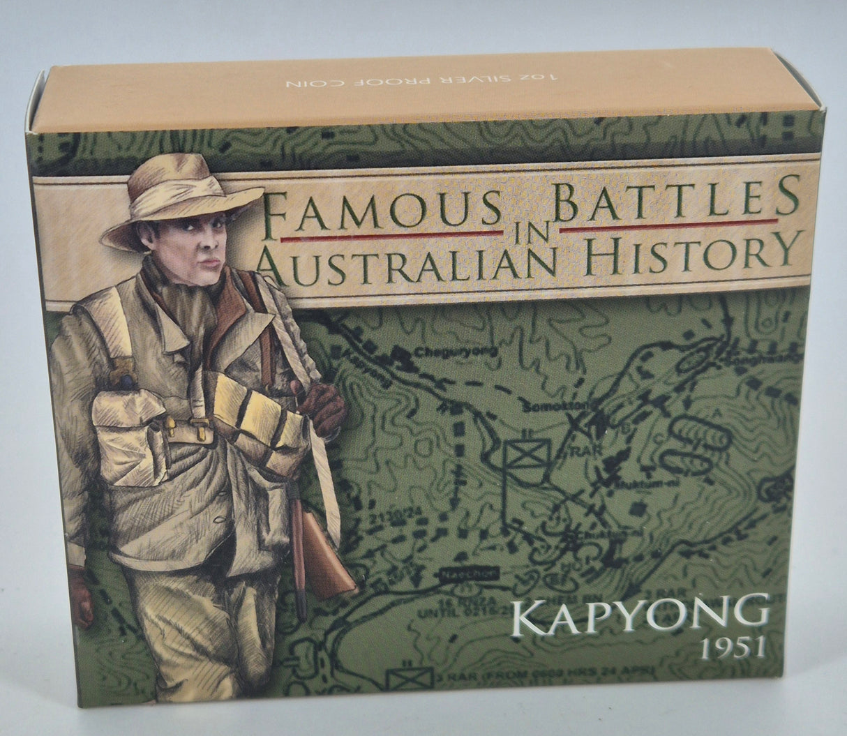 2012 Kapyong 1oz Silver Proof Coin – Famous Battles Series