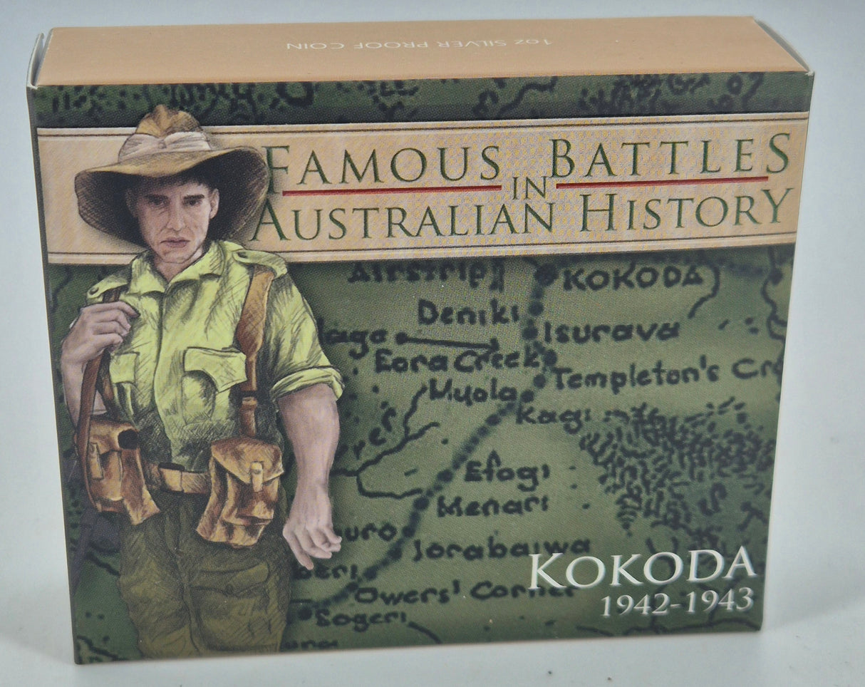 2012 Kokoda 1oz Silver Proof Coin – Famous Battles Series