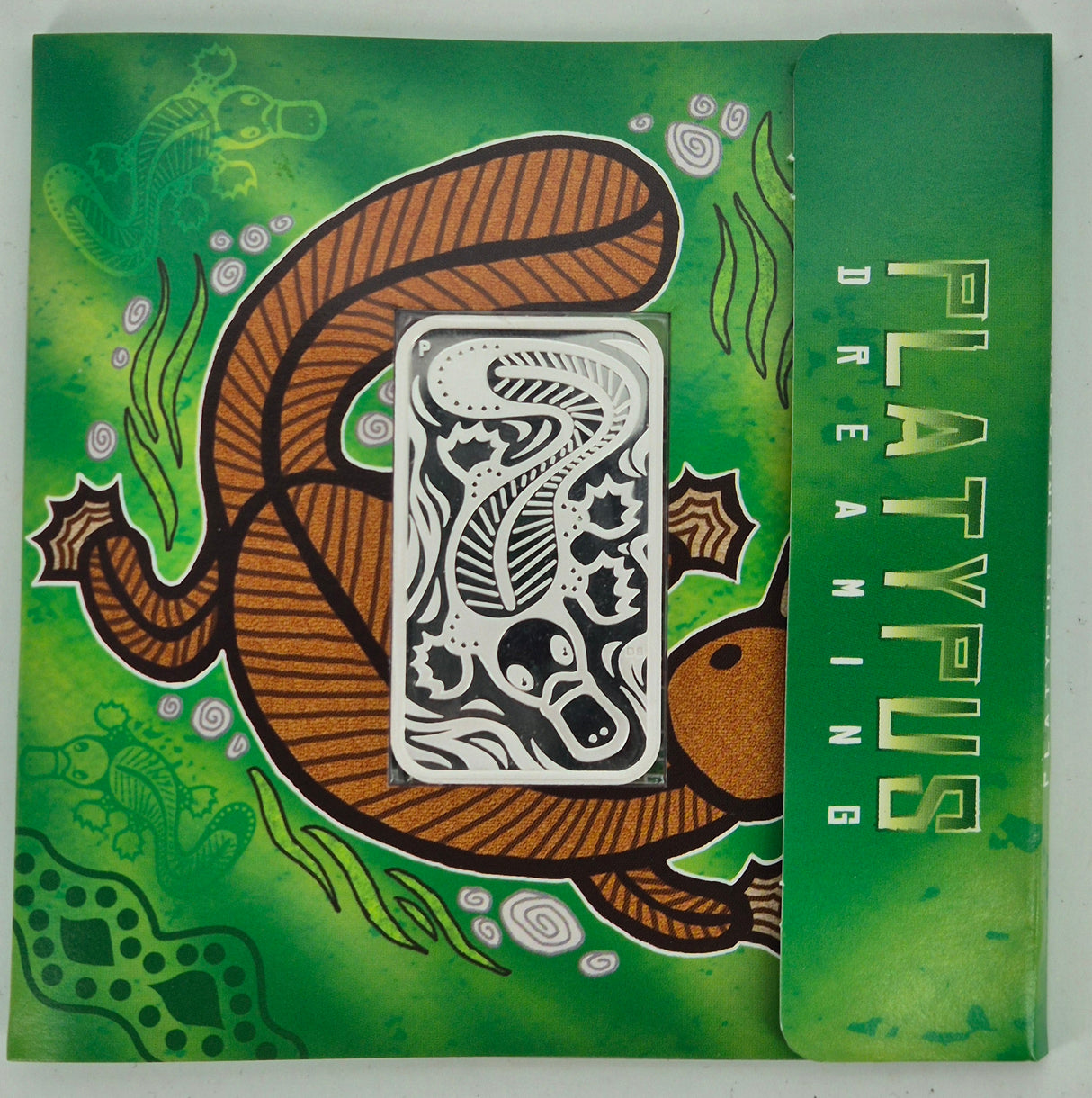 2011 Platypus Dreaming 1oz Silver Proof Coin – Perth Mint Indigenous Series