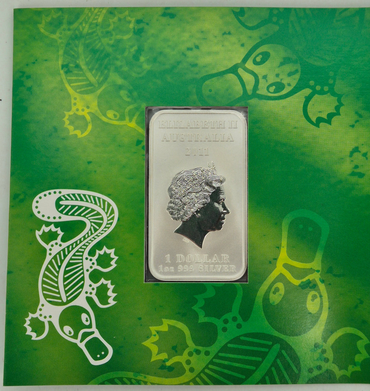 2011 Platypus Dreaming 1oz Silver Proof Coin – Perth Mint Indigenous Series