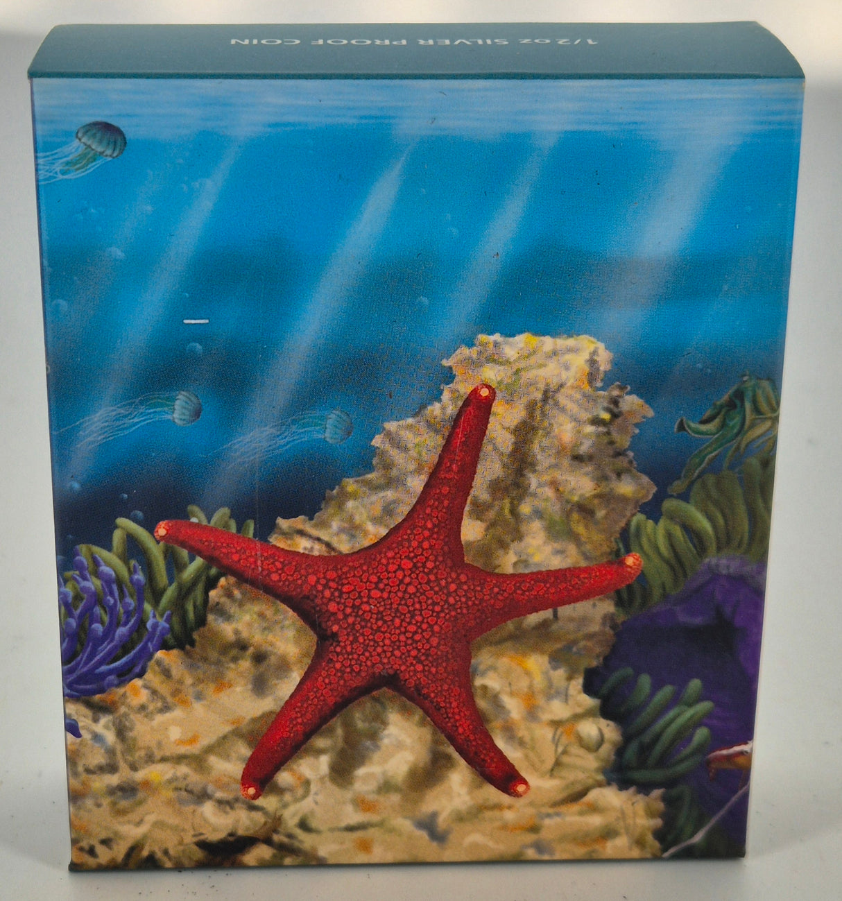 2011 Starfish 50c 1/2oz Silver Proof Coin