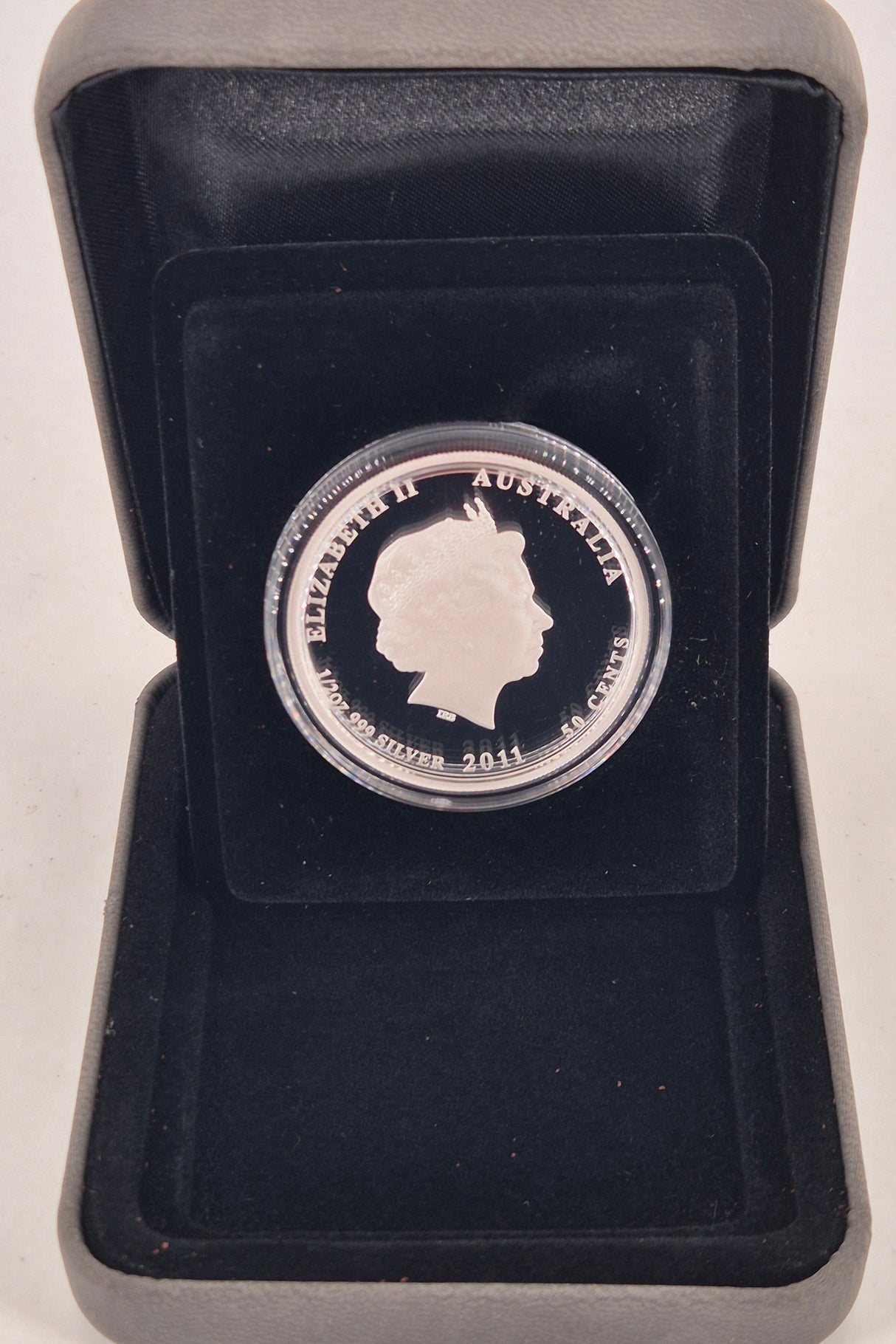 2011 Starfish 50c 1/2oz Silver Proof Coin