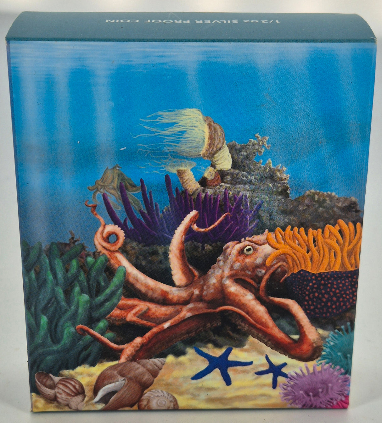 2012 Octopus 50c 1/2oz Silver Proof Coin