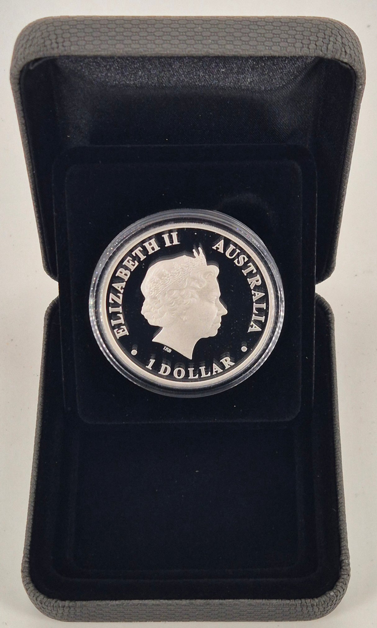 2015 Australian Antarctic Territory Elephant Seal 1oz Silver Proof Coin