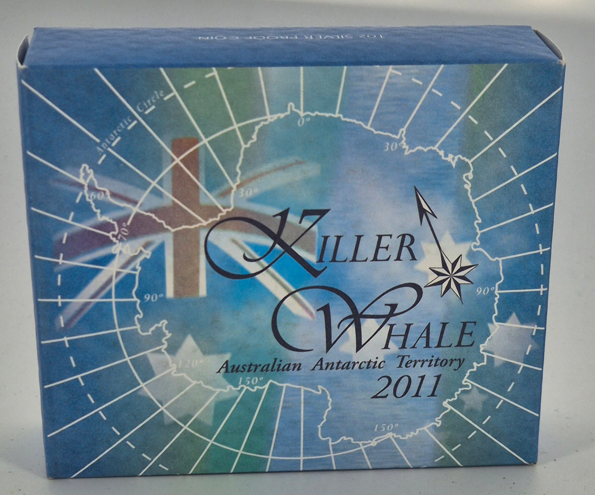 2011 Australian Antarctic Territory Killer Whale 1oz Silver Proof Coin