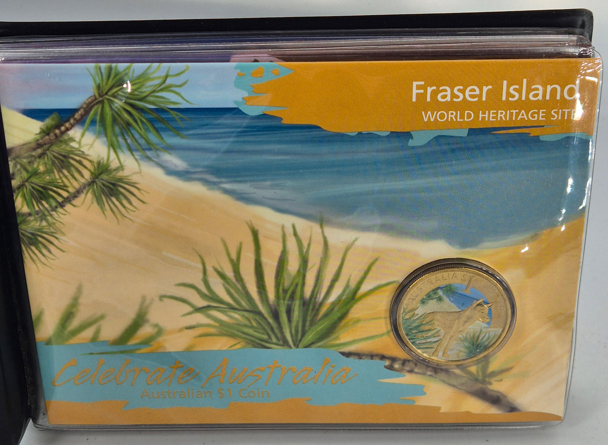 2012 Celebrate Australia $1 Coin Folder (5-Coin Set)