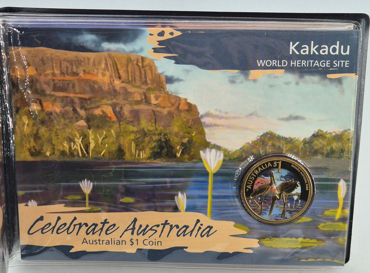 2012 Celebrate Australia $1 Coin Folder (5-Coin Set)
